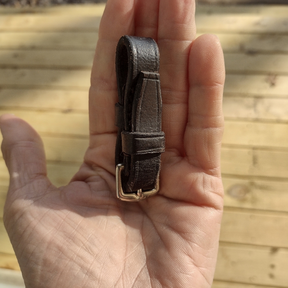 Black and silver flash converter for dressage bridle nose band 🐎